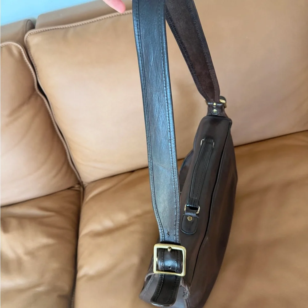 Vintage Coach Leather Messenger Bag